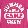 Girls' - Instant Message - Summer Camp Crew Fitted Short Sleeve Graphic T-Shirt - 2 of 4