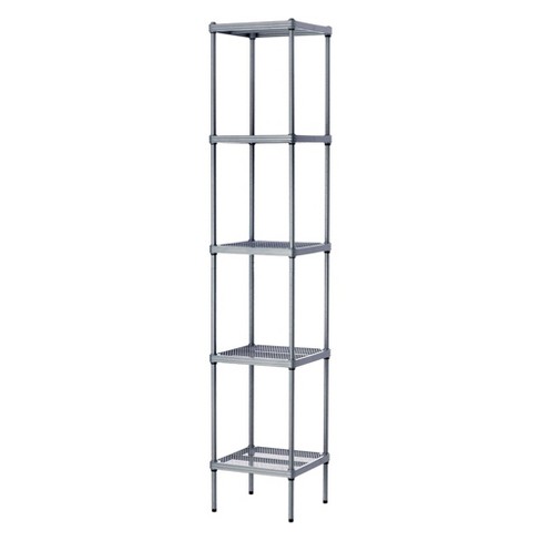 Rubbermaid FastTrack Garage 31.5-in Gray/Black Steel Multipurpose Shelf at