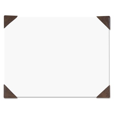 House of Doolittle 100% Recycled Doodle Desk Pad Unruled 50 Sheets Refillable 22 X 17 Brown
