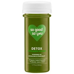 So Good So You Detox Pineapple Orange Organic Probiotic Shot - 1.7 fl oz - 1 of 4