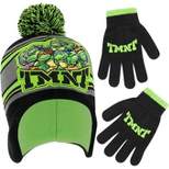 Teenage Mutant Ninja Turtles Boys Winter Hat And Gloves Set, Kids Ages 4-7