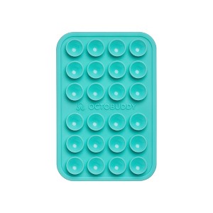 Octobuddy Silicone Suction Cup Phone Case Mount Classic - Turquoise