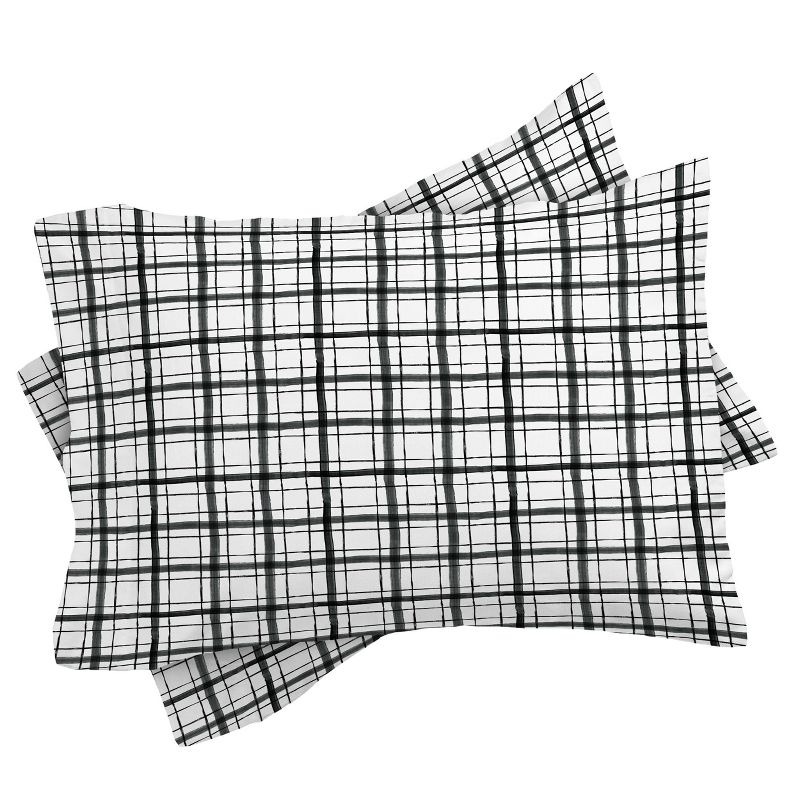 Dash and Ash Painted Plaid Comforter Set - Deny Designs, 4 of 9