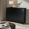 SKRAN 10 Drawer Bedroom Dresser, Wood Clothes Storage Organizer Large White Chest of Drawer with Deep Drawer for Home - 2 of 4