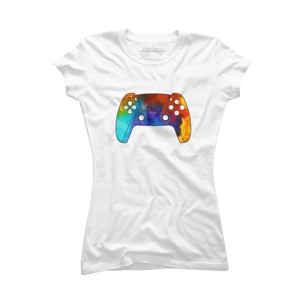 Adult Design By Humans Pride Gamer Video Game Controller By T-Shirt - 1 of 2