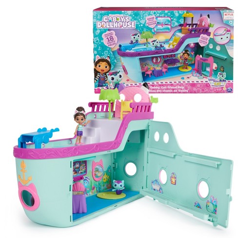 Gabby's Dollhouse Cruise Ship Doll Playset : Target