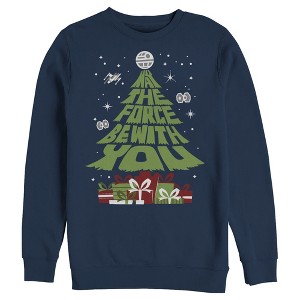 Men's Star Wars May the Christmas Gifts Be With You Sweatshirt - 1 of 3