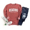 Simply Sage Market Women's  Garment Dyed Graphic Sweatshirt Reading Sweatshirt - 3 of 4