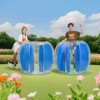 VEVOR Inflatable Bumper Balls 1-Pack, 4FT/1.2M Body Sumo Zorb Ball, Durable Thick PVC Human Hamster Bubble Knocker, Blue - 2 of 4