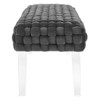 Modway Prologue Woven Performance Velvet Ottoman - 3 of 4