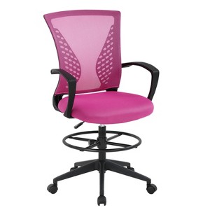 BestMassage Drafting Chair Tall Office Chair Desk Chairs for Home Office Study - 1 of 4