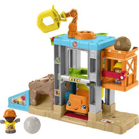 Mevrouw identificatie fundament Fisher-price Little People Load Up 'n Learn Construction Site Playset :  Target