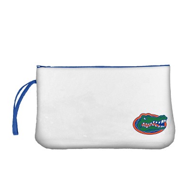 NCAA Florida Gators Clear Zip Closure Wristlet