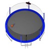 Jump Into Fun 16FT Recreational Trampoline With A Basketball Board, Hoop, Net, Rubber Ball, Pump, Soccer Goal, And Ladder Safety For Kids And Adults - 3 of 4