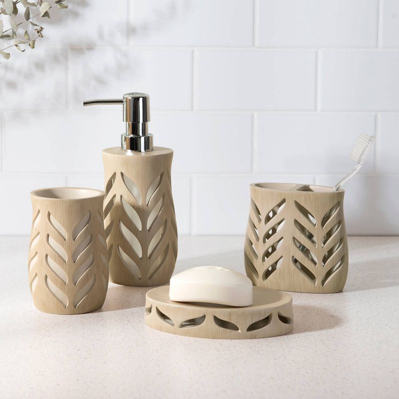 Leafy Toothbrush Holder - Allure Home Creations, 5 of 8