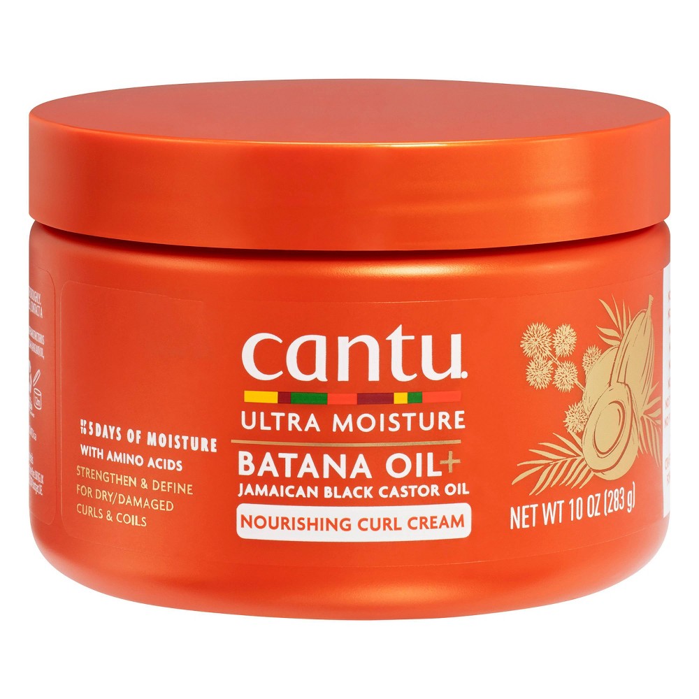Cantu Ultra Moisture Nourishing Curl Cream 10 Fl Oz product package