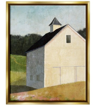 Stupell Industries Countryside Hills Barn SceneryFloater Canvas Wall Art