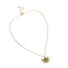 SOHI Women's Gold Half-Sol Pendant Necklace - 2 of 4