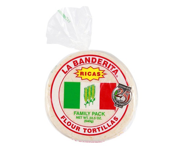 La Banderita Family Pack Flour Tortillas - 22.5oz