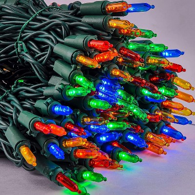 2 Set 150 Count Led Green Wire String Lights : Target