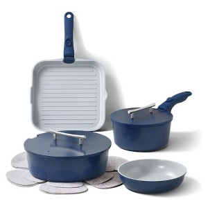 Nebula Vortex Detachable Handle Ceramic Cookware Set - 1 of 3