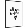 Amanti Art All You Need Is Love by Urban Road Canvas Wall Art Print Framed 23 x 30-in. - image 3 of 4