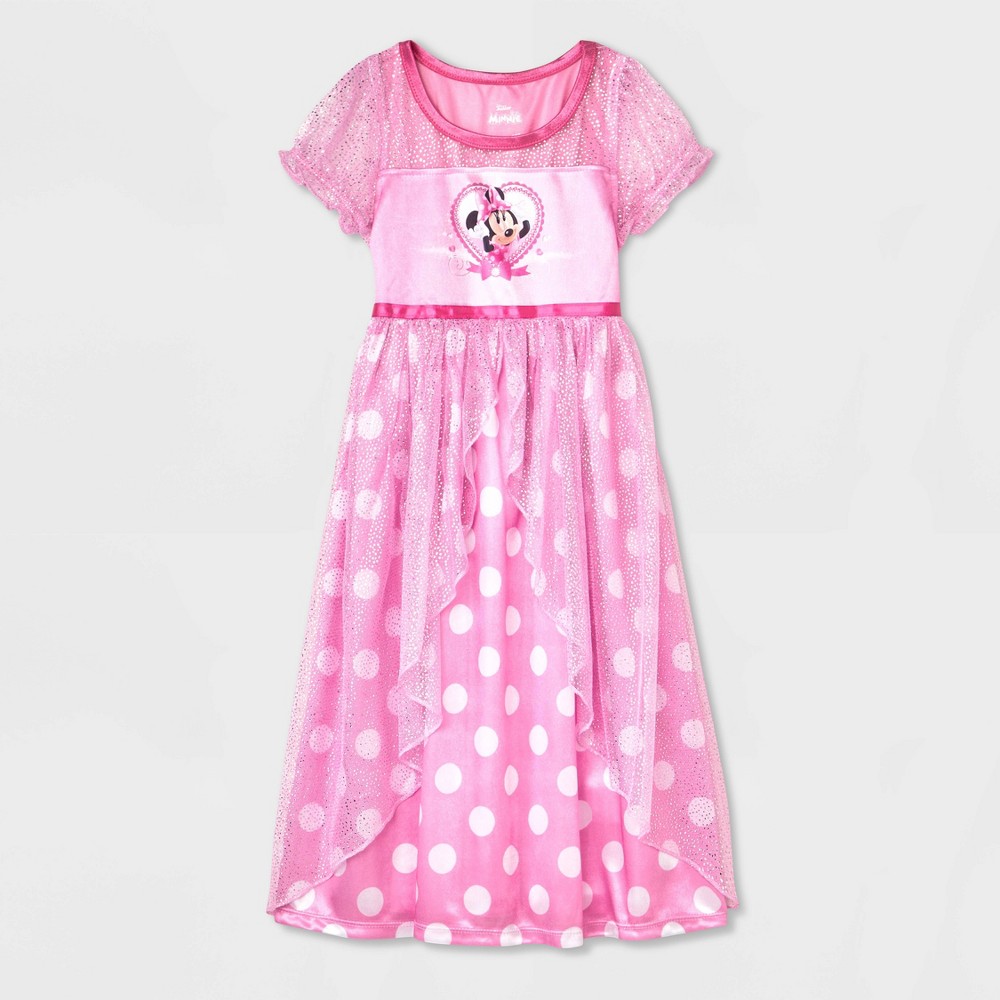 Toddler Girls Minnie Mouse Fantasy NightGown Pink 3T