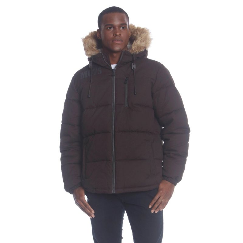 Members Only Mens Cotton Puffer Jacket, 1 of 5