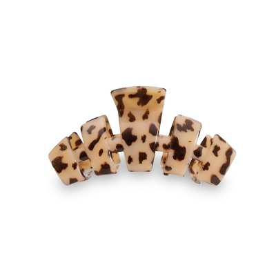 TELETIES Tortoise Large Hair Clip - Blonde