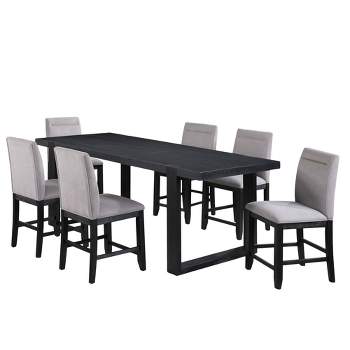 7pc Yves Counter Height Dining Set - Steve Silver Co.