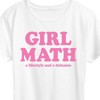 Women's - Instant Message - Girl Math Delusion Short Sleeve Graphic T-Shirt - 2 of 4