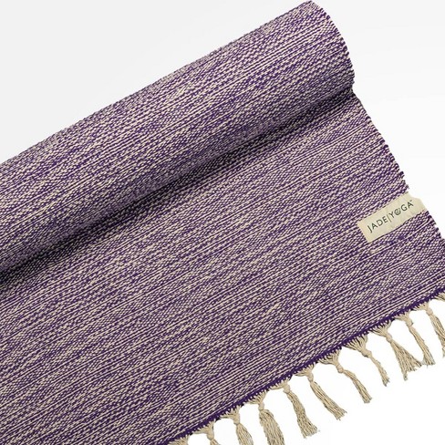 Jadeyoga Recycle Cotton Yoga Blanket - Purple : Target