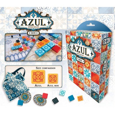 Azul Mini Portable Colorful Tile-Placement Strategy Game
