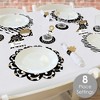 Big Dot of Happiness Adult Happy Birthday - Gold - Birthday Party Paper Charger & Table Decorations Chargerific Kit for 8 - 2 of 4