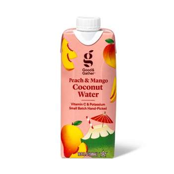Peach Mango Coconut Water - 500ml Carton - Good & Gather™