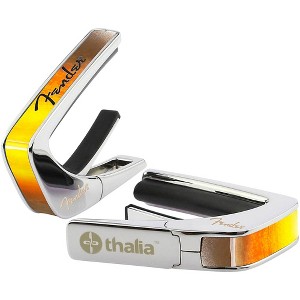 Thalia x Fender Chrome Finish Sunburst Capo - 1 of 1