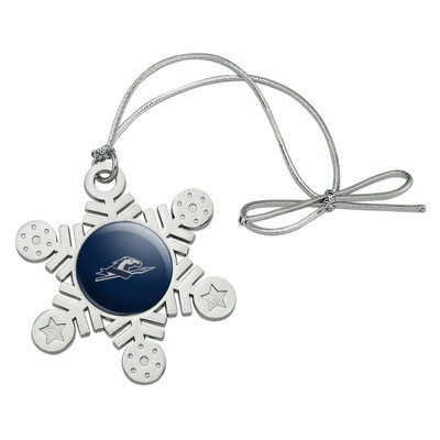 Longwood Primary Logo Metal Snowflake Christmas Tree Holiday Ornament