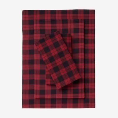 BrylaneHome Cotton Flannel Print Sheet Set