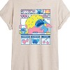 Women's - Lilo and Stitch - Stitch Food Kawaii Oversized Graphic T-Shirt - 2 of 4