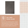 TOWN & COUNTRY EVERYDAY Stone Geo Curve Soft Felt Everwash®, Machine Washable Area Rug with Non-Slip Backing, Geometric Rug, Charcoal Grey, 6'6"x9'2" - 3 of 4