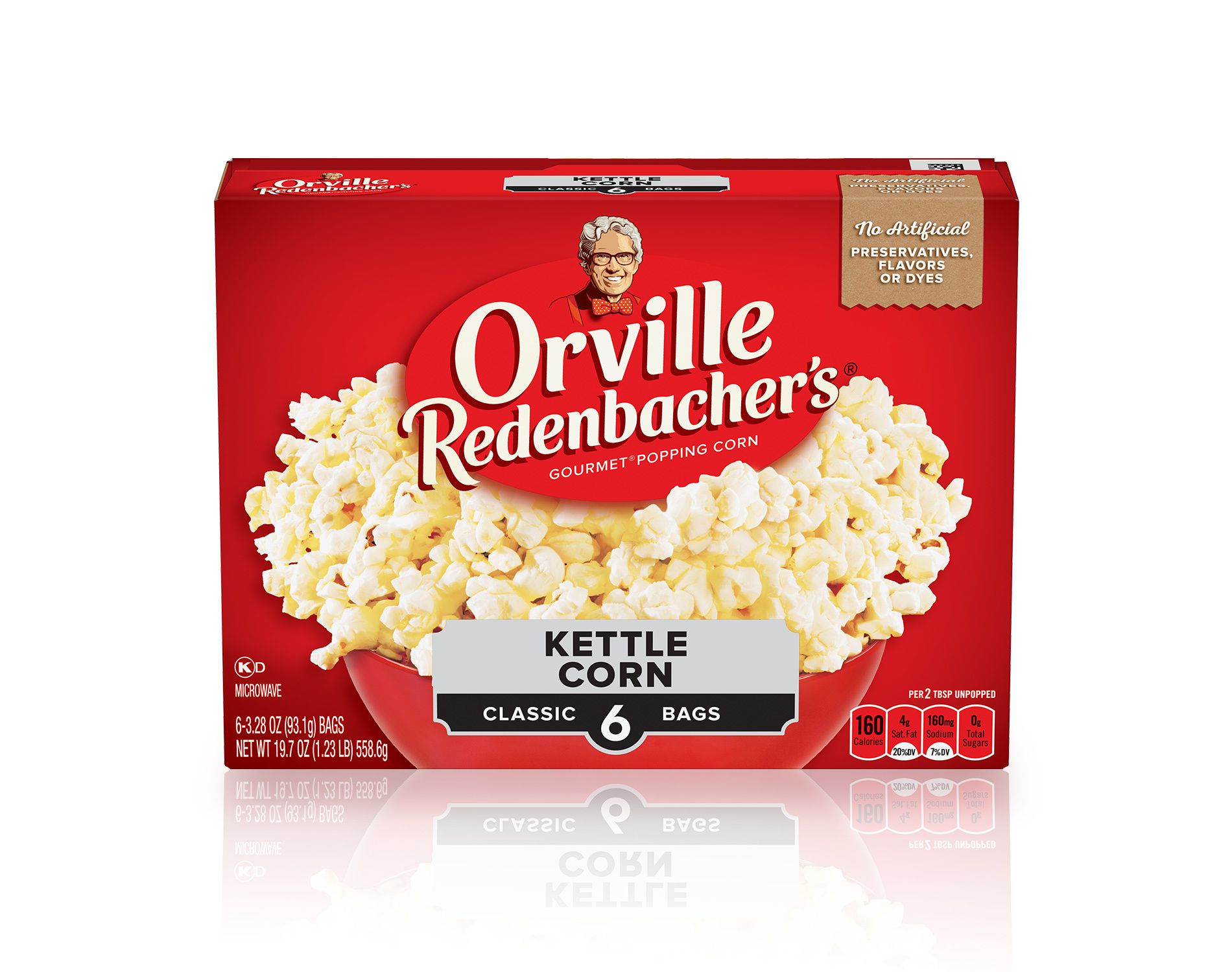 Orville Redenbachers Microwave Popcorn 6ct