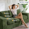 MAXYOYO 3-Seater Boneless Sofa Couch in a Box, Modern Faux Fur Sofa for Living Room, Soft High-Density Foam Couch with Pillows - 4 of 4