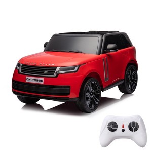 Acekool 24V 2-Seater Land Rover Ride-On Car with Remote, Music, and Smooth Suspension - 1 of 4