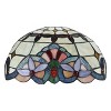 Chloe Lighting Cooper Tiffany-Style 1 Light Victorian Wall Sconce 12"Wide - 4 of 4