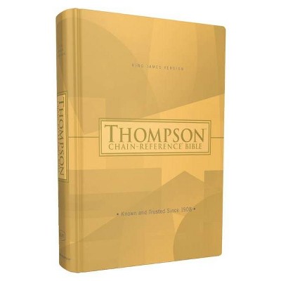 Kjv, Thompson Chain-Reference Bible, Hardcover, Red Letter - by  Zondervan