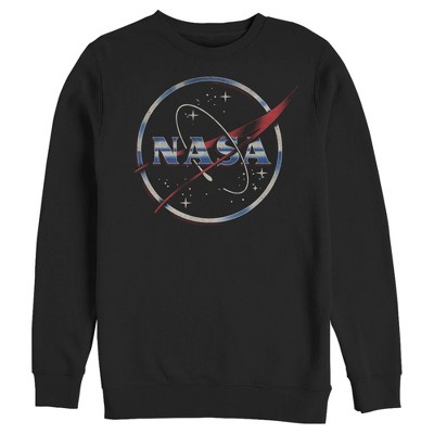 Men's Nasa 80s Space Station Logo Sweatshirt : Target