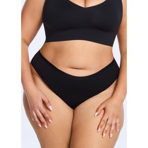 She's Waisted Women's Essential All Body Thong - 1 of 4