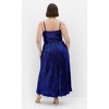 Women's Plus Size Kamila Cowl Neck Dress - navy | CITY CHIC - 2 of 4
