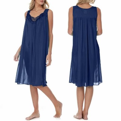 Ezi Satin Nightgown for Women
