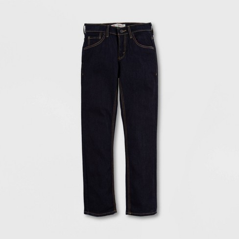 Levi's® Boys' 511 Slim Fit Performance Jeans - Ice Cap Dark Wash 16 : Target